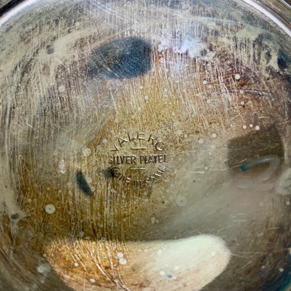 Vintage Valero Spain Pair Of Silver Plated Candle Sticks - Picture 8 of 16